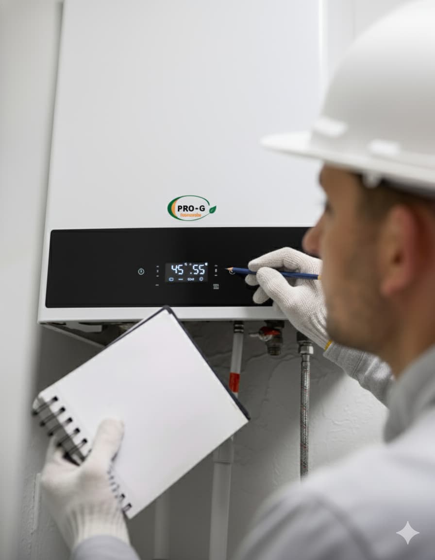 tecnico con caldera pro-g